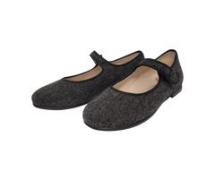 Beberlis 25573 Children's Grey Flannel Mary Jane