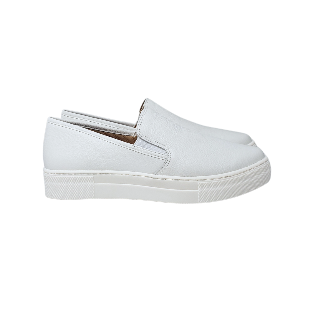 Chelsea Crew Wilson White Leather Sneaker Shoes