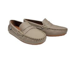Ralph Migel Cosima Children's Taupe Leather Penny Loafer