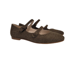 Beberlis 25510 Children's Brown Double Mary-Jane