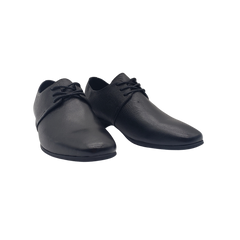 Pardoo 3051 Boys Black Leather Dress Shoe