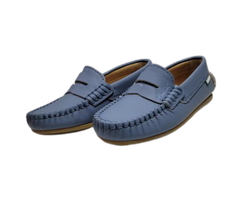 Fascani 52474 Blue Penny Loafer