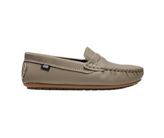Ralph Migel Cosima Children's Taupe Leather Penny Loafer