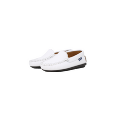 ATLANTA MOCASSIN WHITE LE. LOAFER