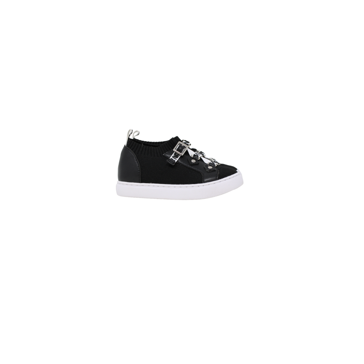 RALPH MIGEL BLACK SOCK SNEAKER