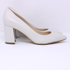 Marc Fisher Claire Ivory Leather - Frankel's Designer Shoes