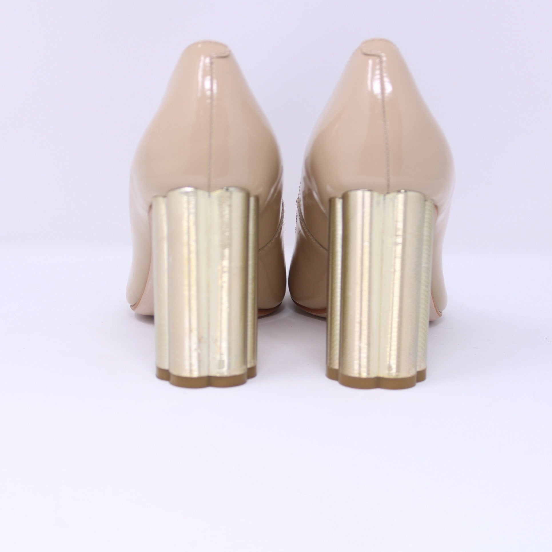 Melyann Pillar Ladies Nude Patent Heel Dress Shoes – Frankel's Designer Shoes Melyann Pillar Ladies Nude Patent Heel Dress Shoes – Frankel's Designer Shoes