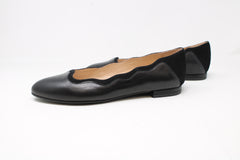 FSNY Ladies Gambler Suede/Leather Flat