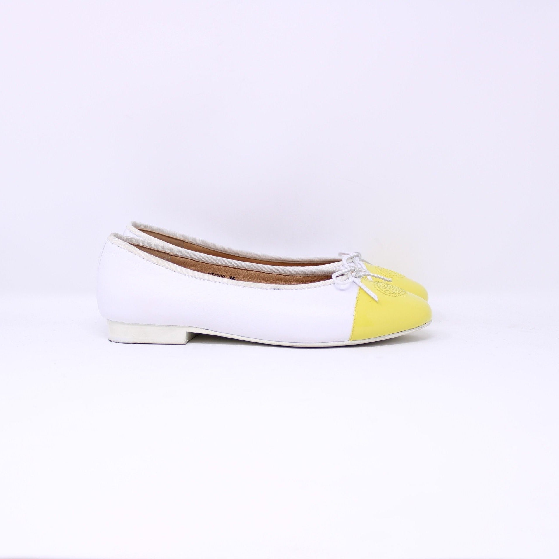 Ralph Migel Citrus Ladies Leather Ballet Flats - Frankel's Designer Shoes