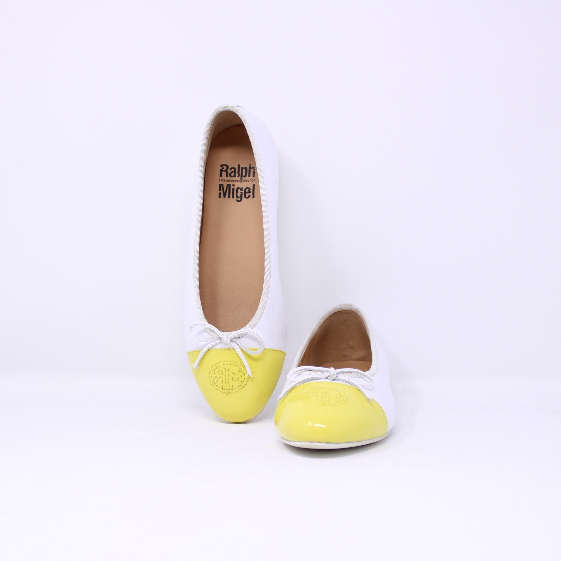 Ralph Migel Citrus Ladies Leather Ballet Flats - Frankel's Designer Shoes