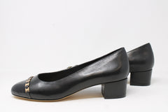 Melyann Ladies Lets Leather Pump