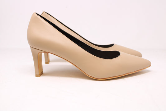 Melyann Ladies Neve Leather Low Heel