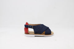 Giovanni Kids Latte Denim Sandal