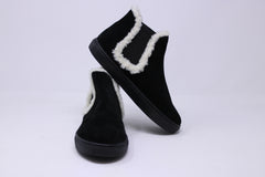 Venettini Kids Suede Bootie - Frankel's Designer Shoes