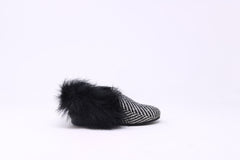 Little Legends Kids Slipper Black/White Loafer