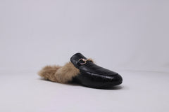 Esporre Ladies Pelz Elegant Fur Slides