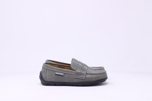 Geox Kids FastF Penn Premium Leather Loafer