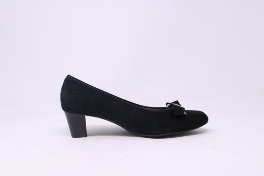 Ara Ladies 41407 Suede Low Heel With Bow