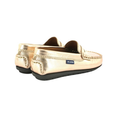 Atlanta Mocassin Gold Penny Loafer