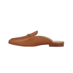 SAM EDELMAN LINNIE BIT MULE CAMEL LEA.