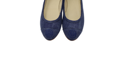 BLUBLONC DENIM FLAT