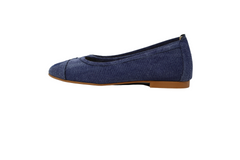 BLUBLONC DENIM FLAT