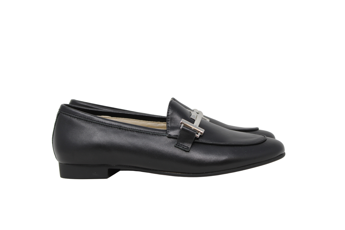 RALPH MIGEL  BLACK LEATHER DRESS SHOE