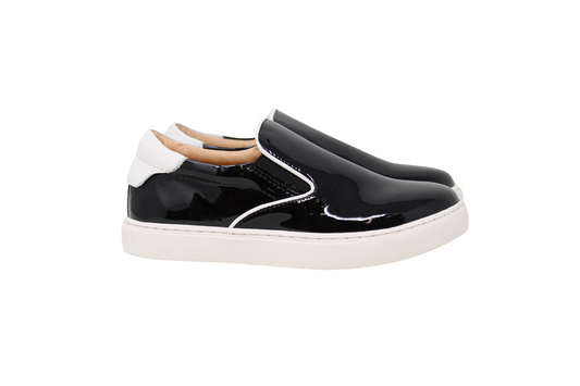 GIOVANNIBLACK PATTEN SLIP-ON