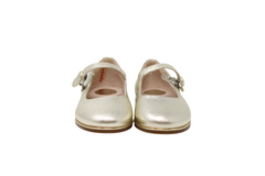 BEBERLIS GOLD DRESSY FLAT