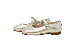 BEBERLIS GOLD DRESSY FLAT