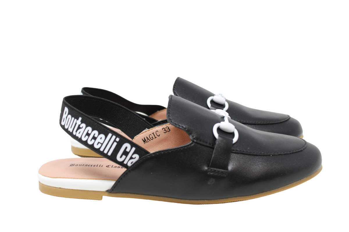 Boutaccelli Girls Magic Leather Slingback