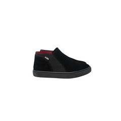 Venettini Girls Rally Black Suede/Red