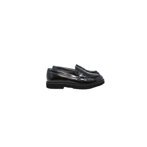 Beberlis 22064 Girls Black Leather Loafer