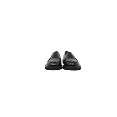 Beberlis 22064 Girls Black Leather Loafer