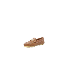 Papanatas 24002 Girls Tan Leather Loafer