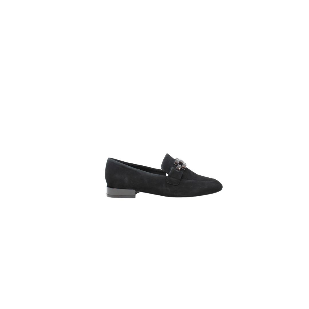 Van Eli Lainey Ladies Black Suede Loafer