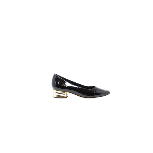 Van Eli Almira Ladies Black Patent 2 Inch Low Heel