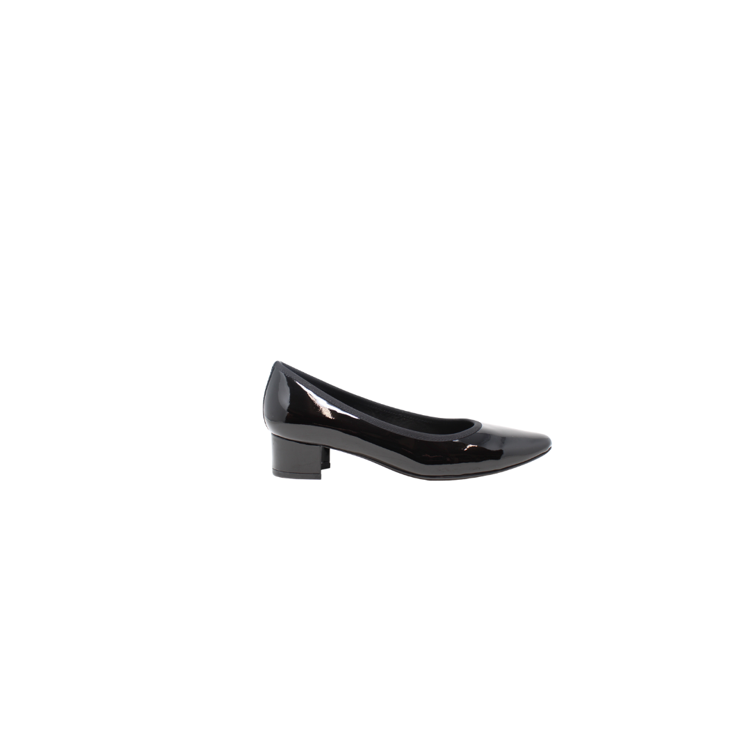 Black shoes outlet 1 inch heel