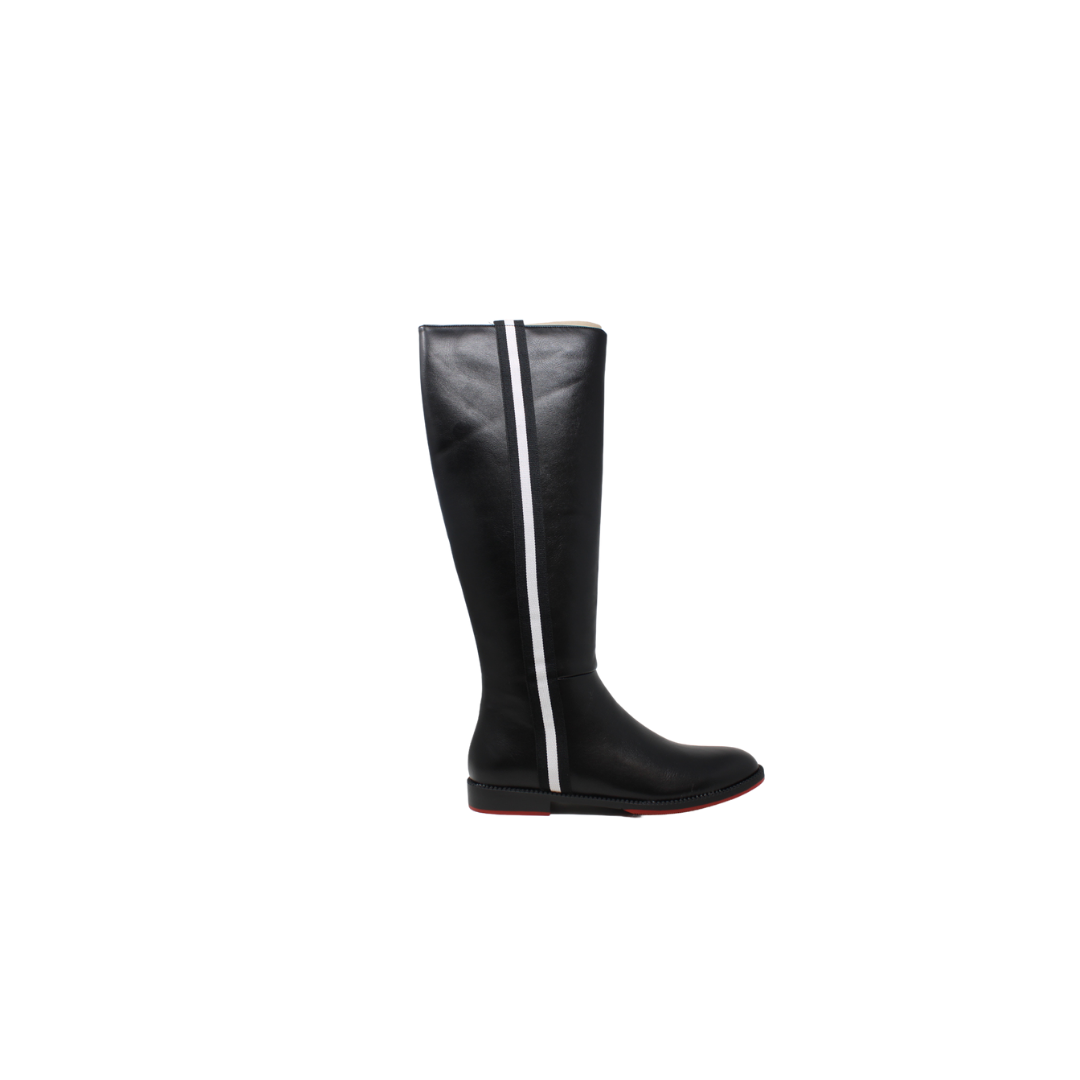 Lolit 2110 Ladies Black/White Leather Boot