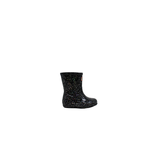 Hunter 5076 Kids Black Sparkly Boot