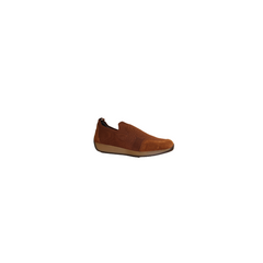 Ara 44061 Ladies Cognac Fabric Sneaker