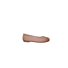 FSNY Jessica Ladies Coral Leather Flat