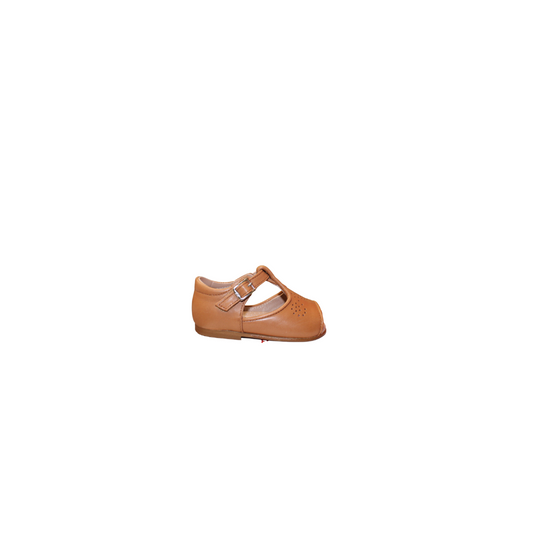 Papanatas 3163 Kids Camel Leather Sandals