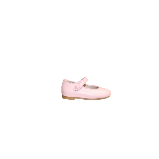 Papanatas 6315 Girls Pink Leather Mary Jane