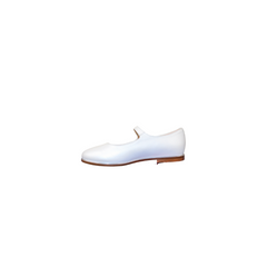 Beberlis Valeria Girls White Leather Mary Jane