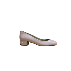 Brunella Sara Ladies Pink Leather 1.5 Inch Heel