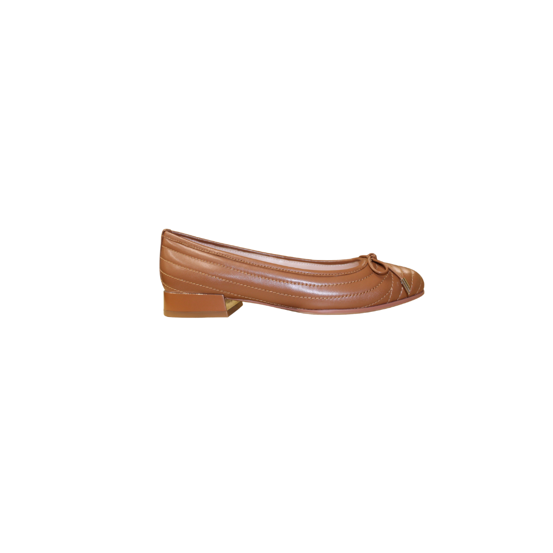 Aiciberllucci 2121 Ladies Tan Leather Shoe