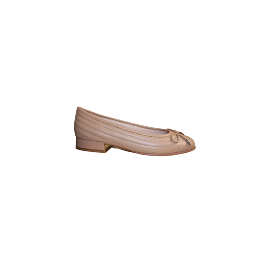 Aiciberllucci 2121 Ladies Nude Leather Shoe