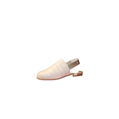 Luccini Bovo Girls Pearl Leather Slingback