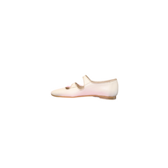 Luccini Catrula Girls Beige Leather Mary Jane